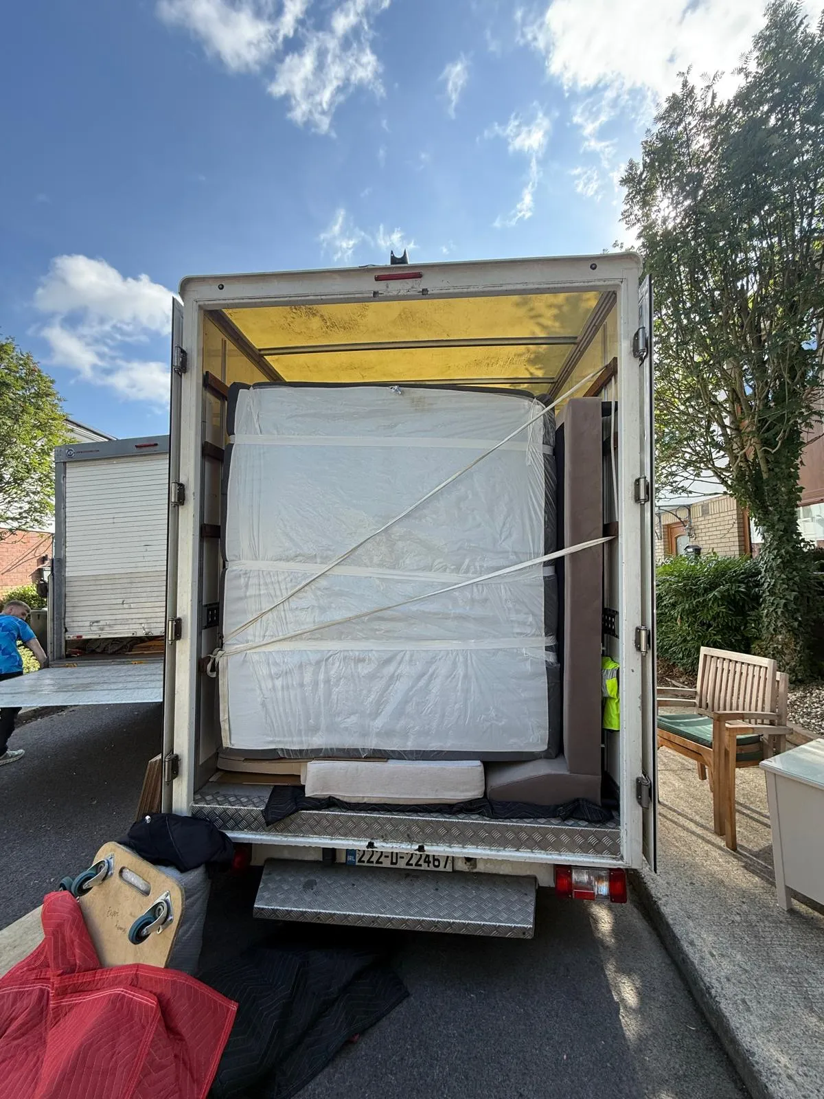 Furniture protected for a flat move in Blackburn