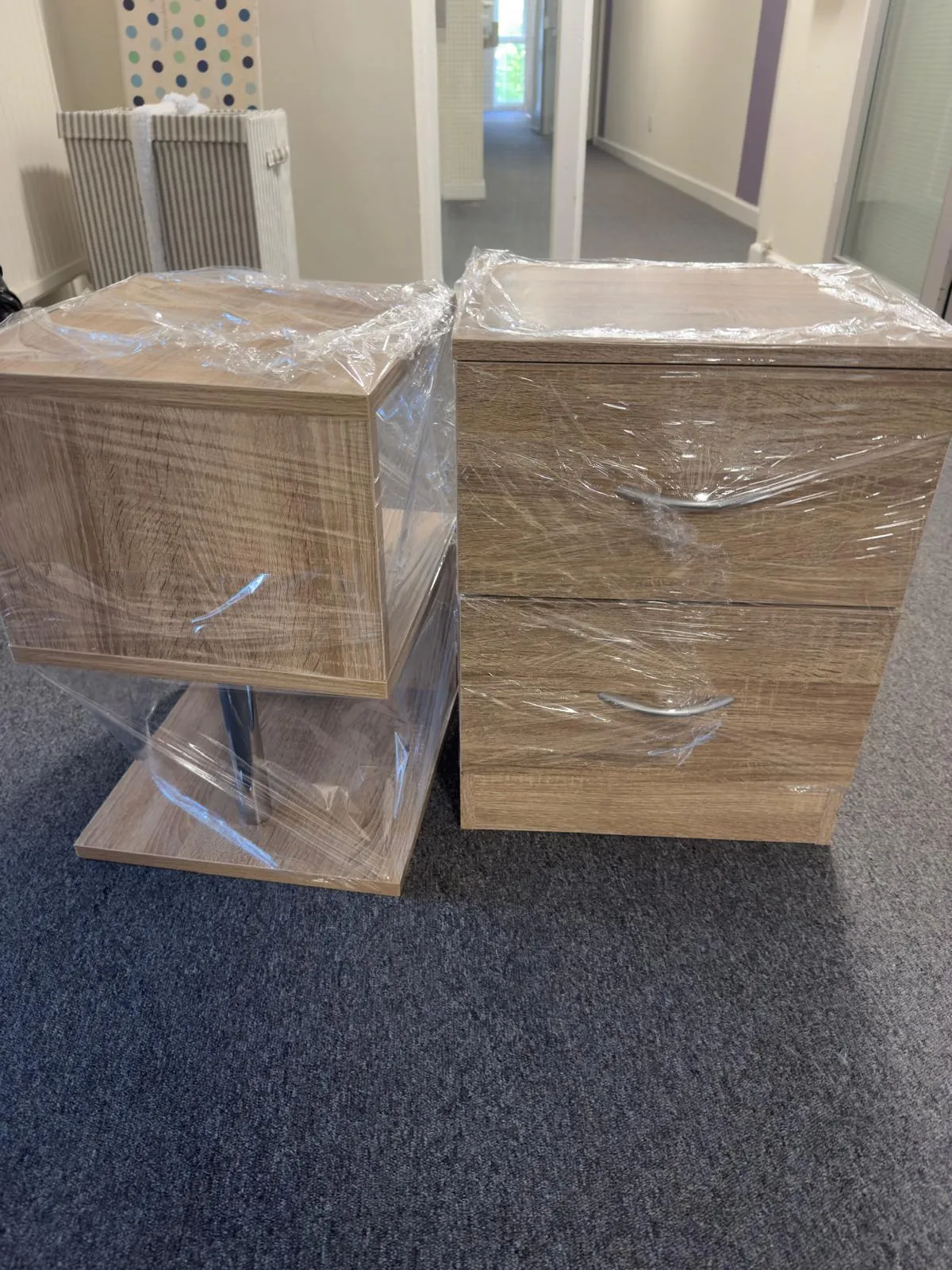 Boxes stacked for a student move in Blackburn